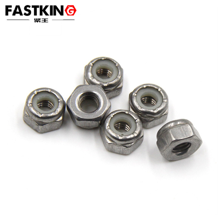 Hexagon nylon lock nut Din985