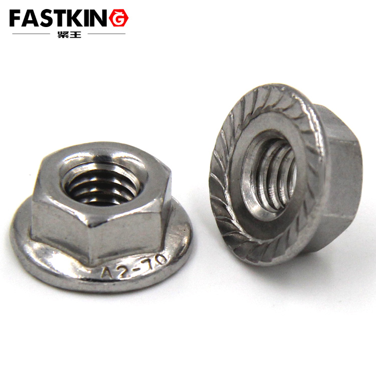 Flange hexagon nut DIN6923